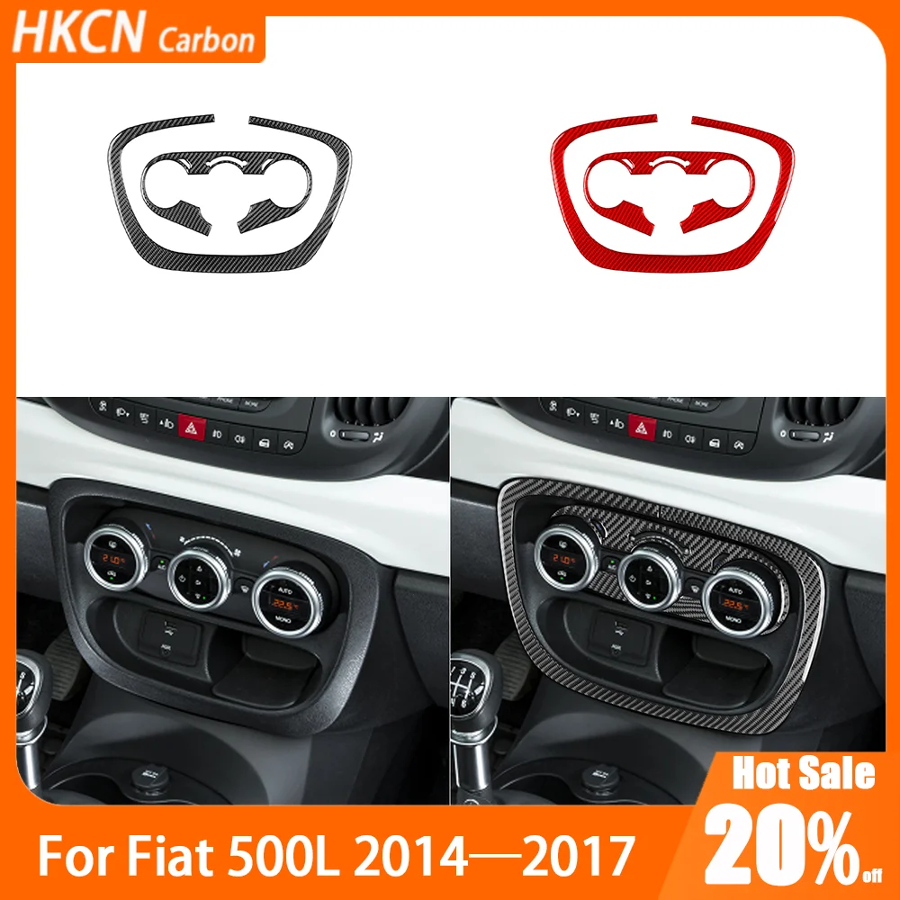 Carbon Fiber Console AC Air Conditioner Control Panel Set Car Accessories Interior Cover Trim Sticker For Fiat 500L 2014—2017
Carbon Fiber Console AC Air Conditioner Control Panel Set Car Accessories Interior Cover Trim Sticker For Fiat 500L 2014—2017