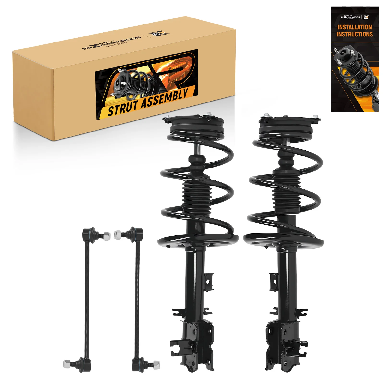 MaXpeedingrods OE Strut Assembly K750094 Front Spring Struts Sway Bar for Nissan Pathfinder Infiniti QX60 2013-2020 JX35
MaXpeedingrods OE Strut Assembly K750094 Front Spring Struts Sway Bar for Nissan Pathfinder Infiniti QX60 2013-2020 JX35