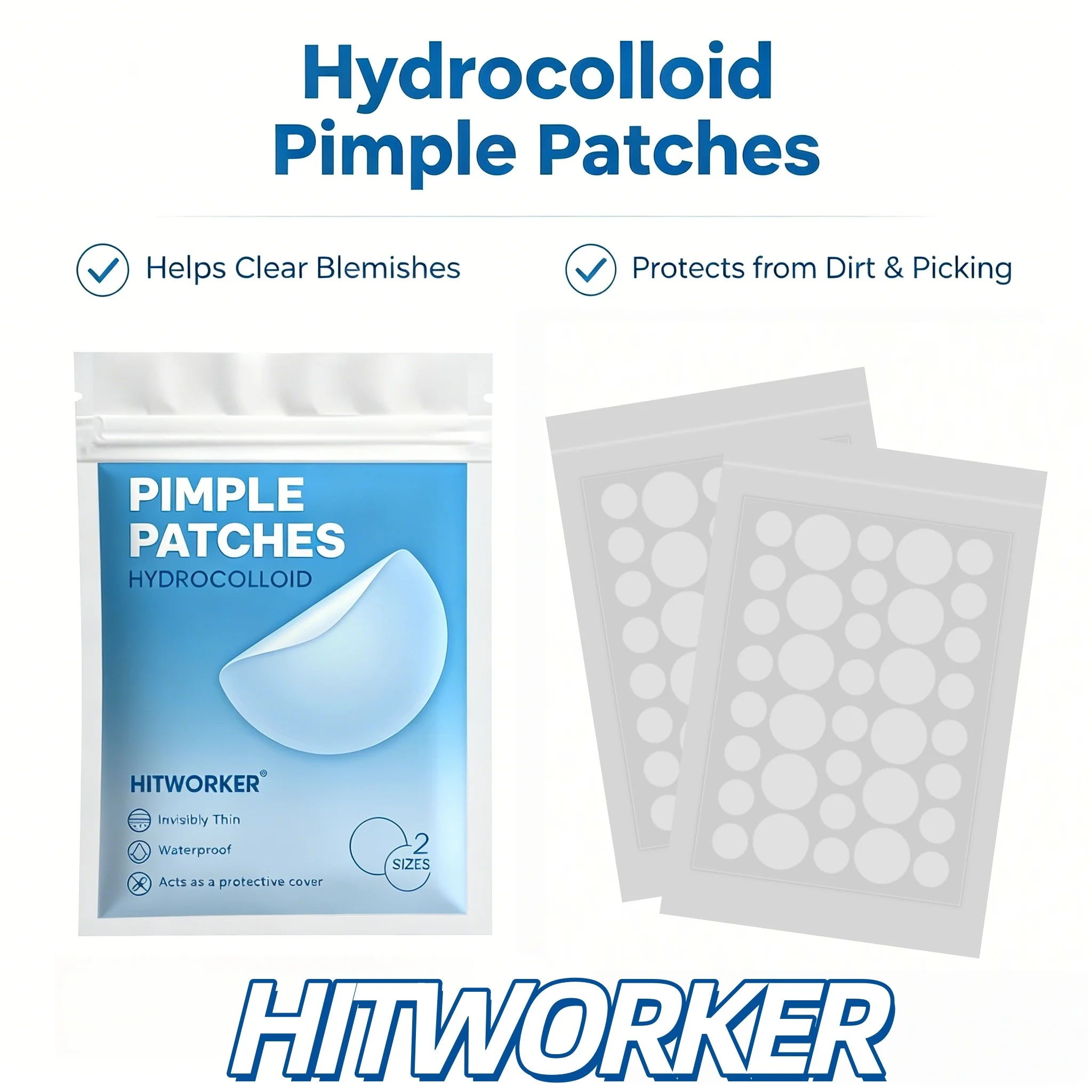 36Pcs Calming Acne Patch Hydrocolloid Centella Extract Soothe Redness Pimple Cover Skin Care
36Pcs Calming Acne Patch Hydrocolloid Centella Extract Soothe Redness Pimple Cover Skin Care