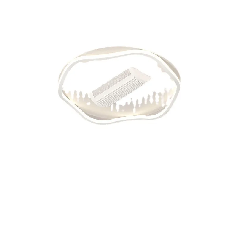 Bladeless fan light, modern minimalism, living room ceiling light, bedroom and dining room
Bladeless fan light, modern minimalism, living room ceiling light, bedroom and dining room