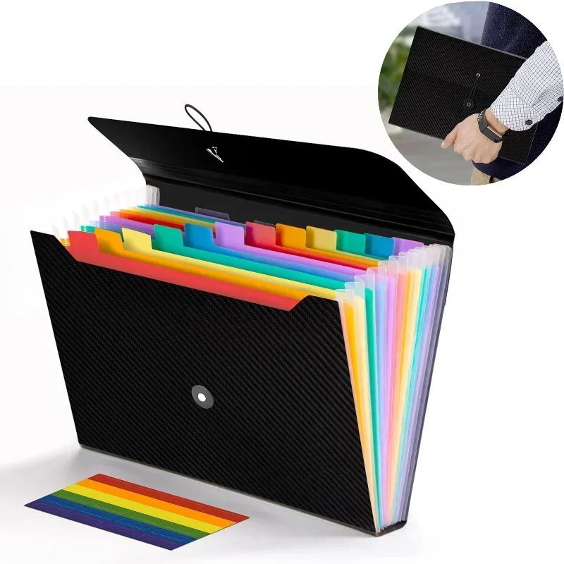 13 Pockets Expanding File Folder | A4 Letter Size Accordion Document Organizer 1/2PCS for Classroom Home Office & Travel
13 Pockets Expanding File Folder | A4 Letter Size Accordion Document Organizer 1/2PCS for Classroom Home Office & Travel