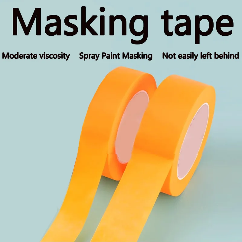 Low-adhesion masking tape and paper tape for wall art paints and latex paints, used for color separation. It features low viscos
Low-adhesion masking tape and paper tape for wall art paints and latex paints, used for color separation. It features low viscos
