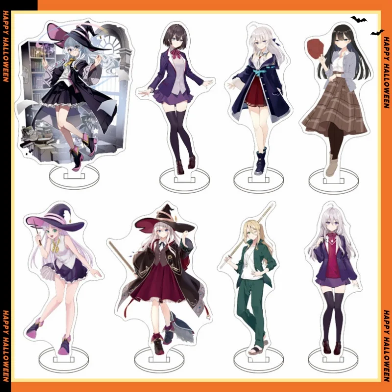 15cm Anime Wandering Witch The Journey of Elaina Cartoons figure Stand Plate present Acrylic stand Cosplay Prop Decor Fans Gift
15cm Anime Wandering Witch The Journey of Elaina Cartoons figure Stand Plate present Acrylic stand Cosplay Prop Decor Fans Gift