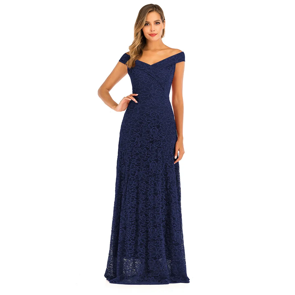 OML-566#New In 2023 Off the ShouldeLace Chiffon Long Dress Wedding Party Prom Wholesale Dark Blue Burgundy Birthday Dresses
OML-566#New In 2023 Off the ShouldeLace Chiffon Long Dress Wedding Party Prom Wholesale Dark Blue Burgundy Birthday Dresses