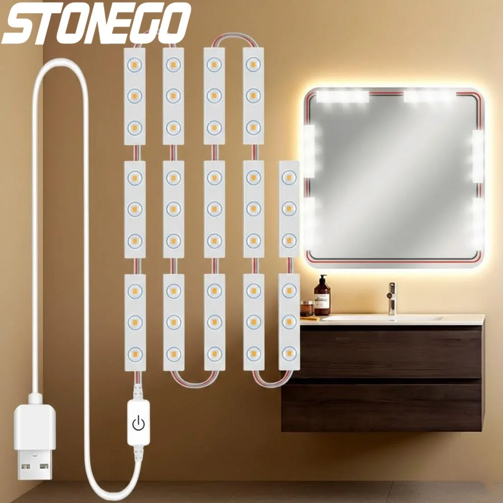 Multi Functional Dimmable USB Touch LED Cosmetic Mirror Light Perfect Vanity Lighting Solution
Multi Functional Dimmable USB Touch LED Cosmetic Mirror Light Perfect Vanity Lighting Solution