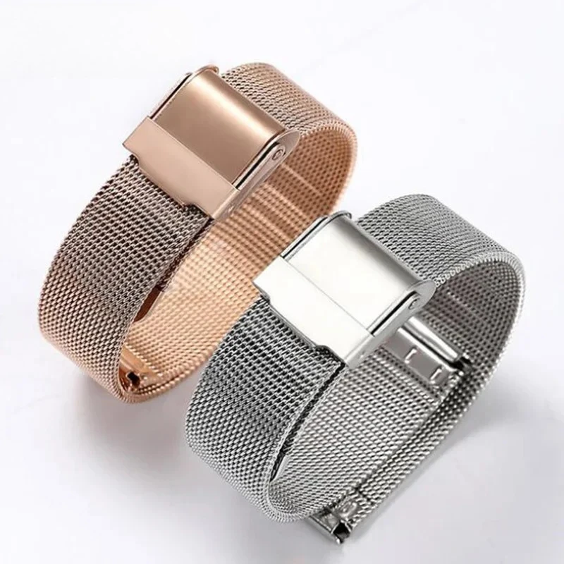 8mm 10mm 12mm 14mm 15mm 16mm 20mm 24mm Stainless Steel Watch Strap Straight End Bracelet Mesh Buckle Milanese Loop Band
8mm 10mm 12mm 14mm 15mm 16mm 20mm 24mm Stainless Steel Watch Strap Straight End Bracelet Mesh Buckle Milanese Loop Band