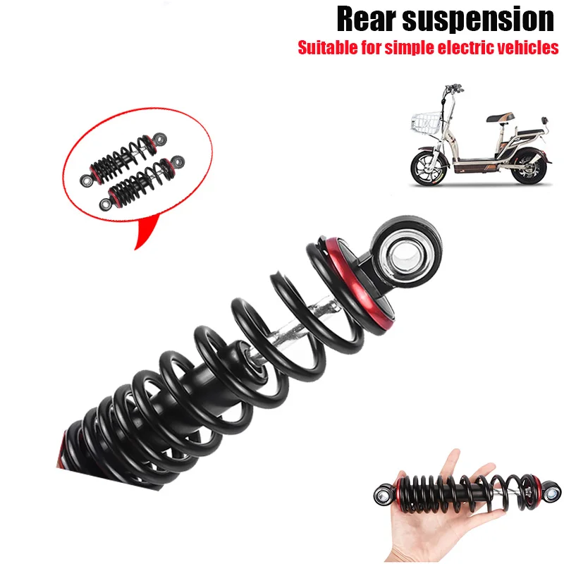 Electric scooter imitation hydraulic rear shock absorber, two wheel electric thickened spring shock absorber
Electric scooter imitation hydraulic rear shock absorber, two wheel electric thickened spring shock absorber