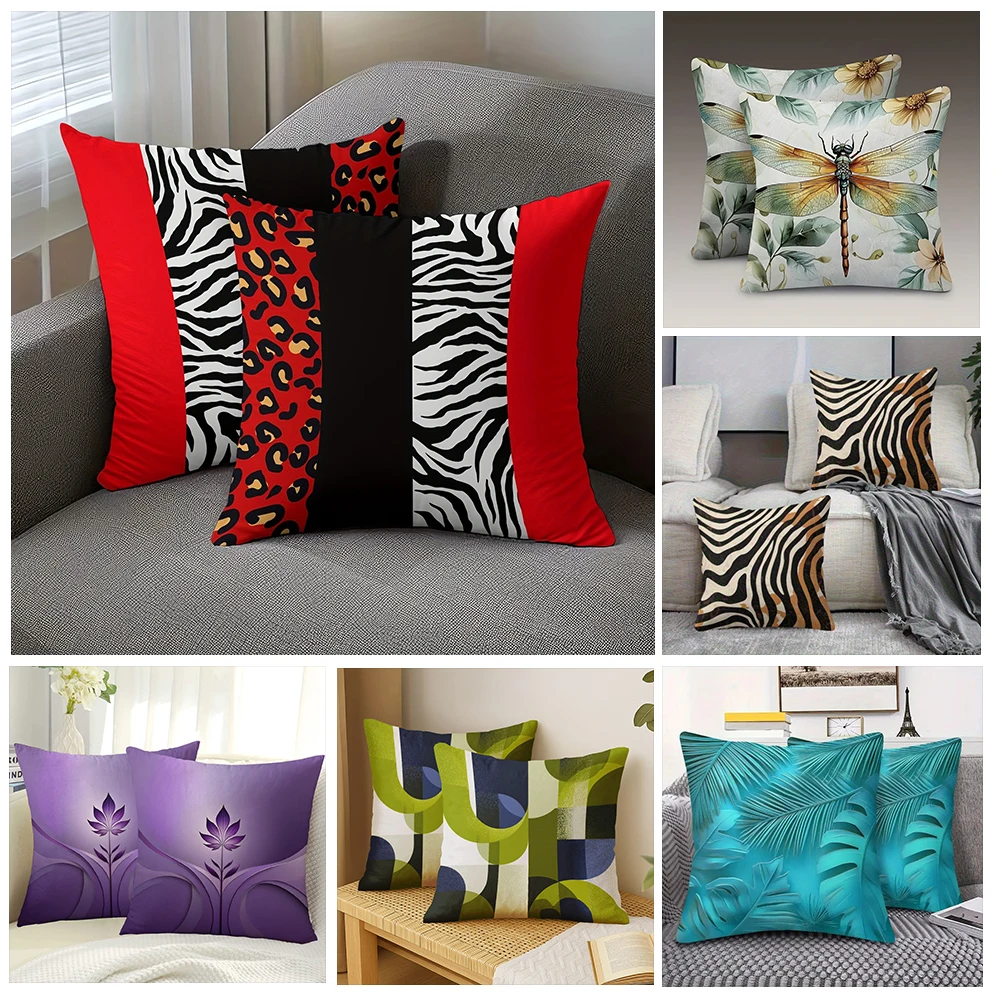 Zebra & Leopard Patterned PillowcaseCushion covers, zippered, decorative pillowcases, 45x45 cover sleeves
Zebra & Leopard Patterned PillowcaseCushion covers, zippered, decorative pillowcases, 45x45 cover sleeves
