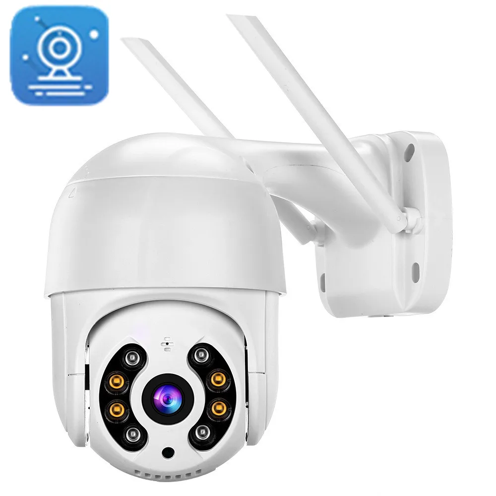 2MP 1080P Eseecloud APP Full Color PTZ Intercom IP Dome Camera AI Humanoid Detection Home Security CCTV Baby Monitor
2MP 1080P Eseecloud APP Full Color PTZ Intercom IP Dome Camera AI Humanoid Detection Home Security CCTV Baby Monitor