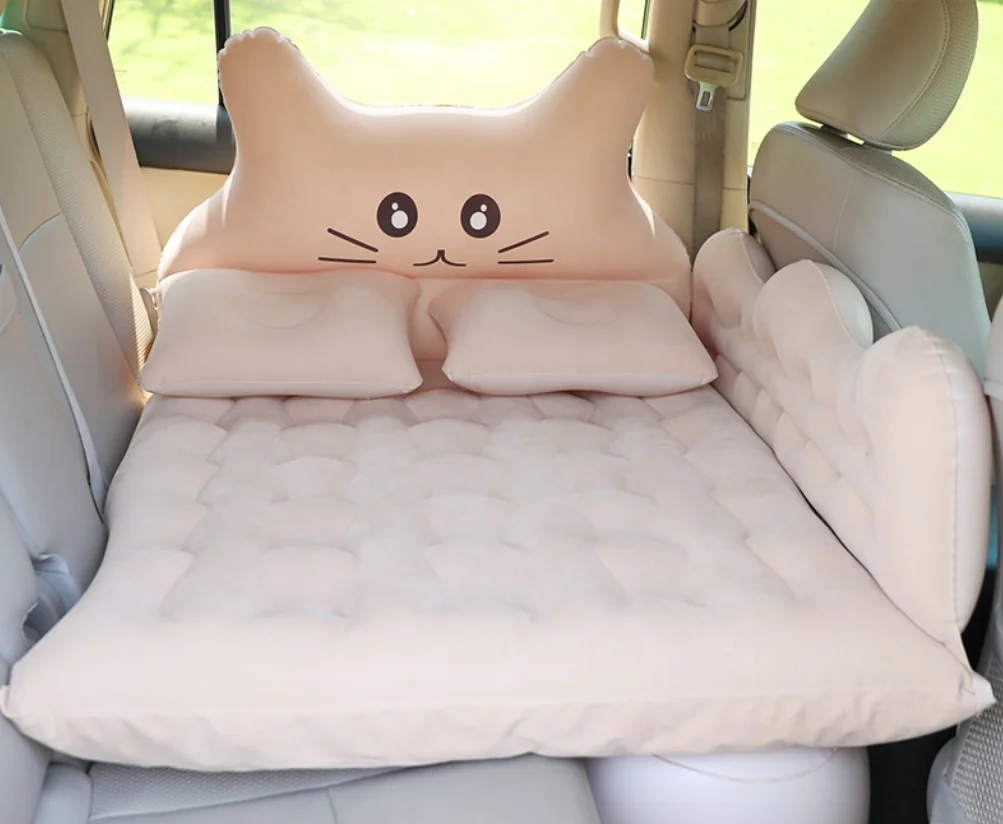Cartoon Shape Inflatable Car Air Bed Air Mattress with Long Guardrail Board for Travel
Cartoon Shape Inflatable Car Air Bed Air Mattress with Long Guardrail Board for Travel