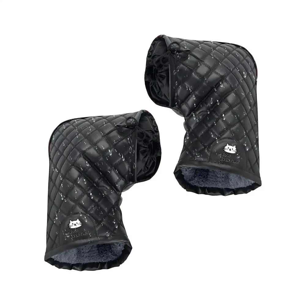 Универсальные мотоциклетные перчатки на руль, водонепроницаемые теплые муфты для рук, утолщенные бархатные перчатки без пальцев из искусственной кожи на руль
Универсальные мотоциклетные перчатки на руль, водонепроницаемые теплые муфты для рук, утолщенные бархатные перчатки без пальцев из искусственной кожи на руль