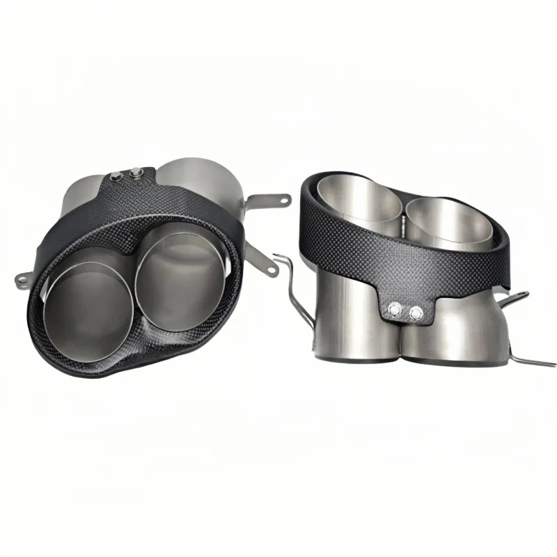 2012 To 2018 For Audi RS6 RS7 Carbon Fiber Tailpipe, Double-hole Exhaust Pipe, Muffler, Tip Nozzle, Exhaust Head
2012 To 2018 For Audi RS6 RS7 Carbon Fiber Tailpipe, Double-hole Exhaust Pipe, Muffler, Tip Nozzle, Exhaust Head