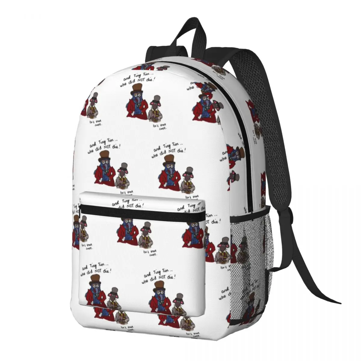 And Tiny Tim Who Did NOT Die Muppet Christmas Carol Backpack Daypack Kids BookBag School Bag Shoulder Bags for Men Women
And Tiny Tim Who Did NOT Die Muppet Christmas Carol Backpack Daypack Kids BookBag School Bag Shoulder Bags for Men Women