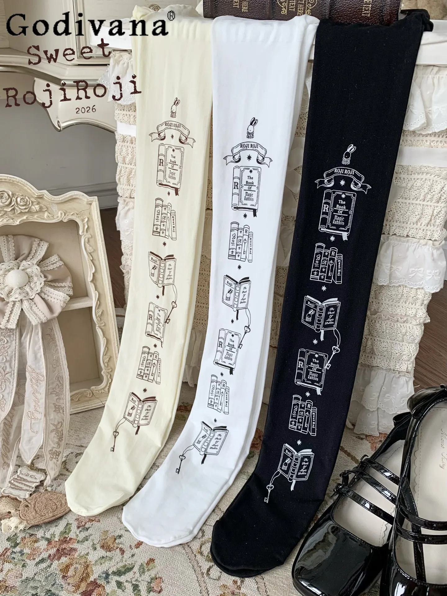 Original Japanese Sweet Girls Lolita Pantyhose Socks Spring and Summer 2026 Women's Lolita Print Pantyhose Knee Stockings
Original Japanese Sweet Girls Lolita Pantyhose Socks Spring and Summer 2026 Women's Lolita Print Pantyhose Knee Stockings
