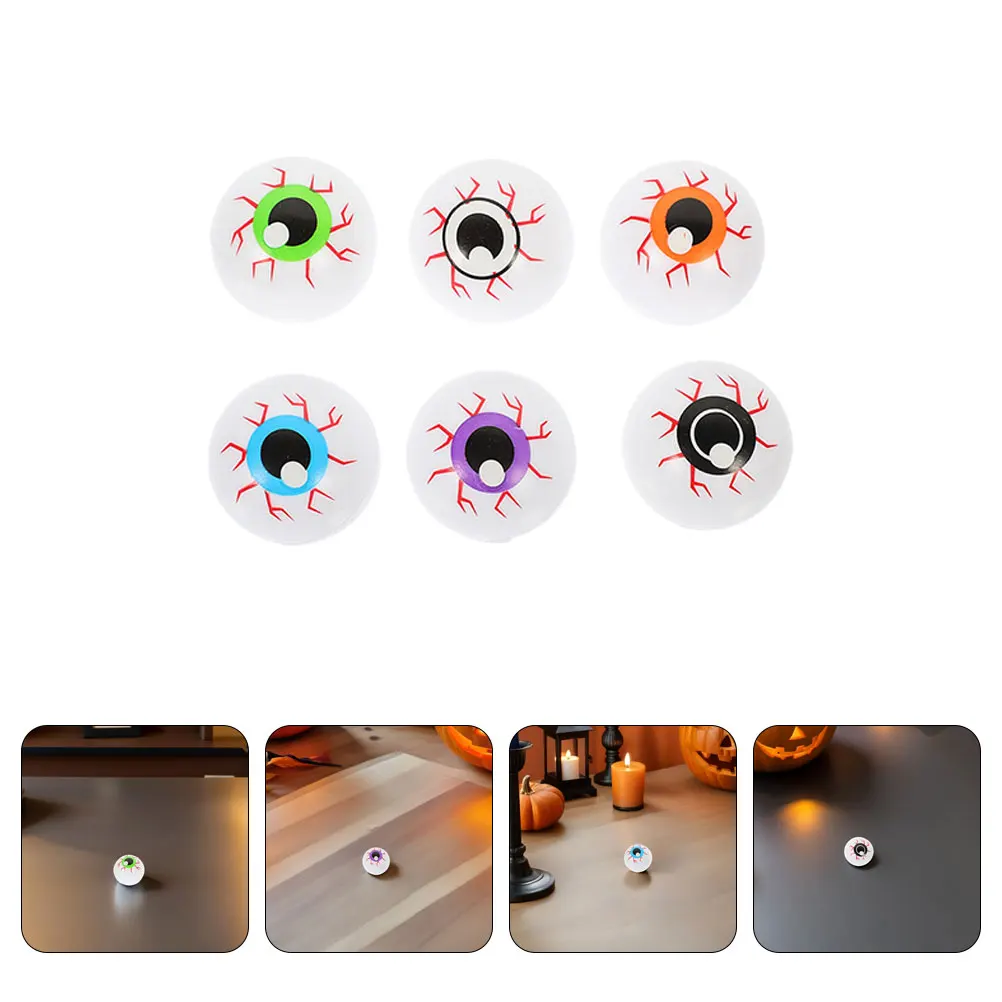 24Pcs Plastic Halloween Eyeballs Colorful Fake 4Cm Round Scary Halloween Party Decorations Haunted Props
24Pcs Plastic Halloween Eyeballs Colorful Fake 4Cm Round Scary Halloween Party Decorations Haunted Props