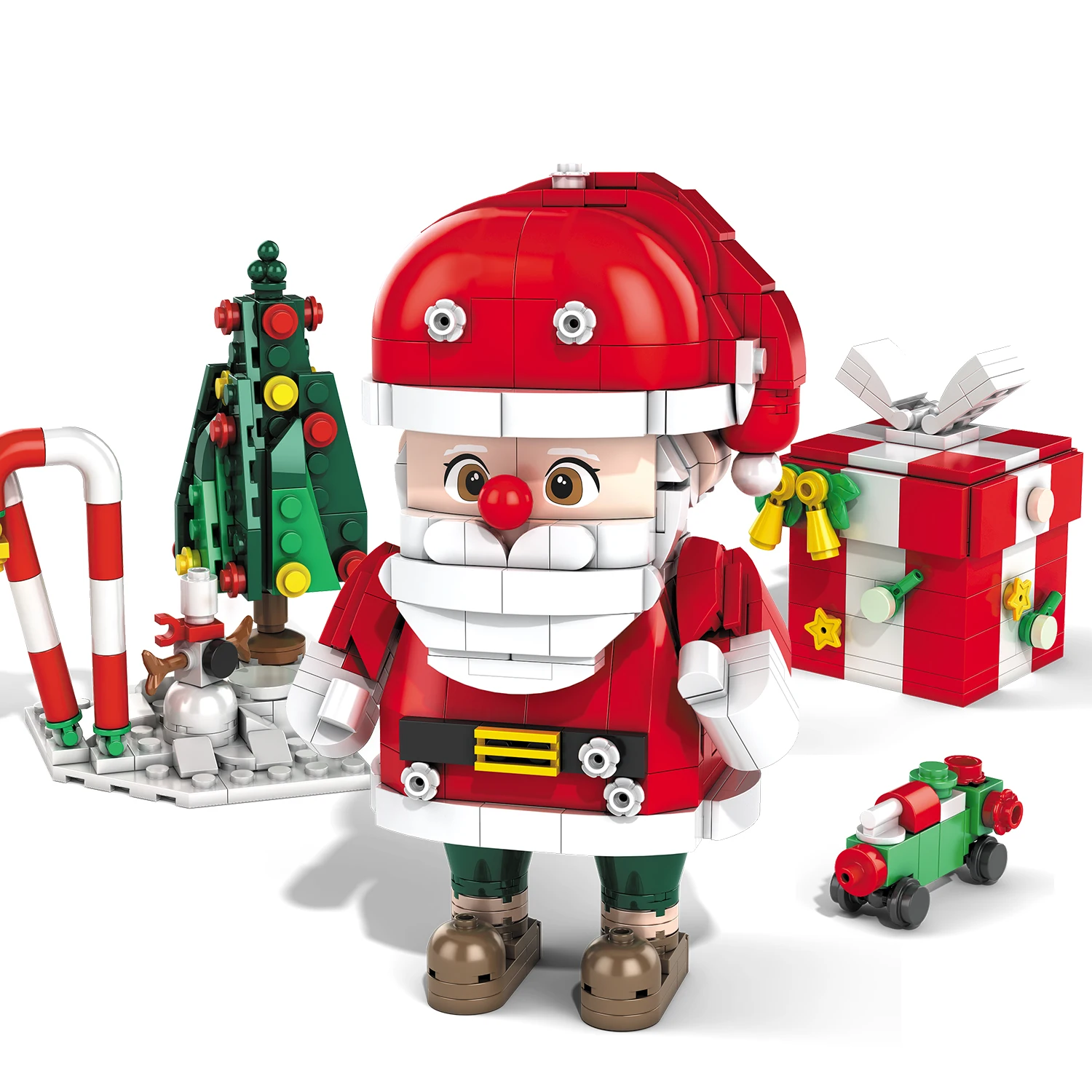 Christmas Building Blocks Set, 750 Piece Santa Claus Building Block Set with Christmas Tree Building Sets for Kids Ages 6-12
Christmas Building Blocks Set, 750 Piece Santa Claus Building Block Set with Christmas Tree Building Sets for Kids Ages 6-12