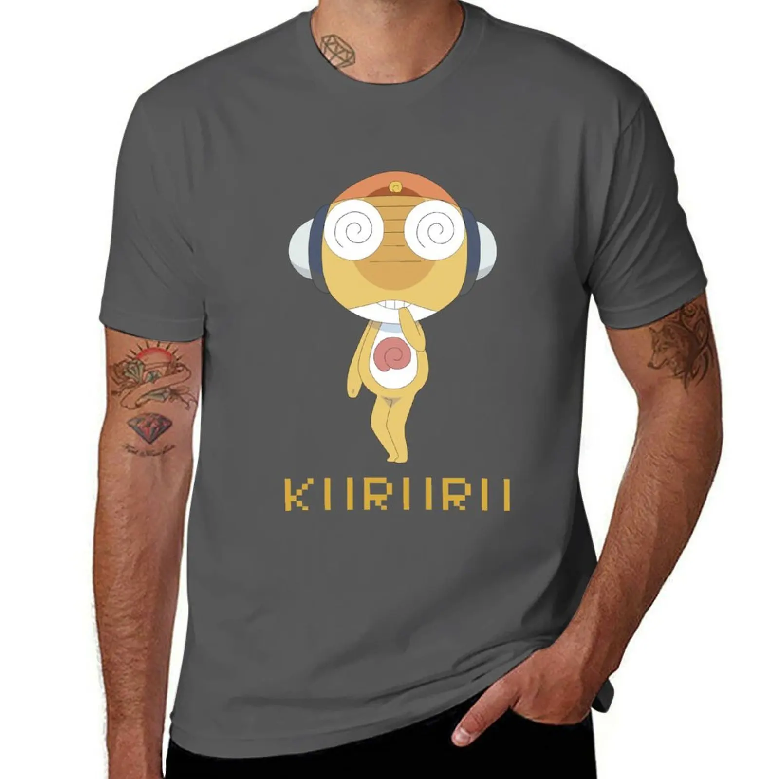 Sergeant Major Kururu Reporting T-Shirt Casual Basic Street Style T-Shirt
Sergeant Major Kururu Reporting T-Shirt Casual Basic Street Style T-Shirt