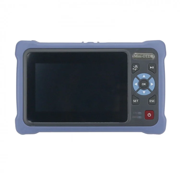 OTDR-4000D Mini-OTDR 100KM Optical Time Domain Reflectometer 1310NM/1550NM 26DB/24DB w/ Touch Screen
OTDR-4000D Mini-OTDR 100KM Optical Time Domain Reflectometer 1310NM/1550NM 26DB/24DB w/ Touch Screen