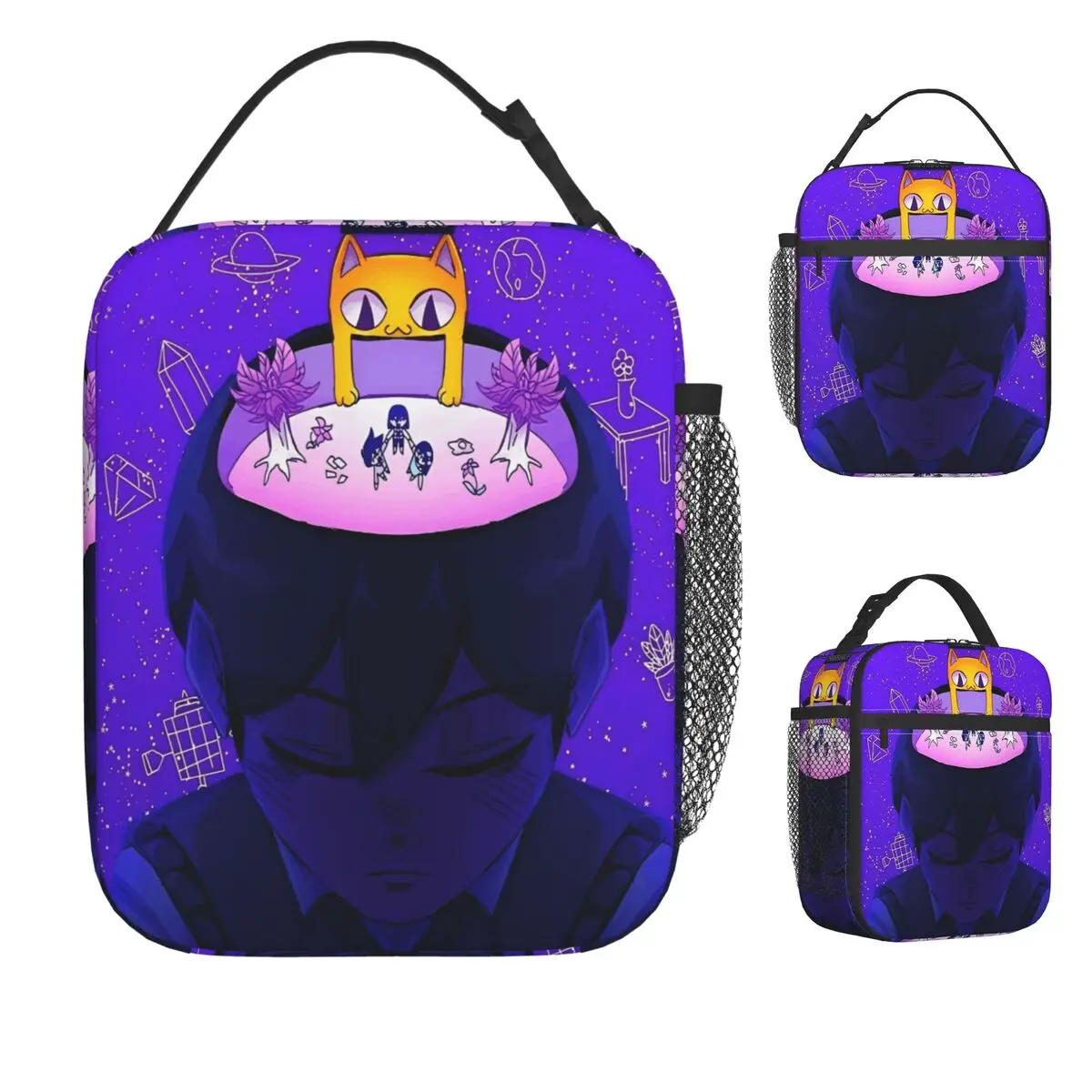 Anime Basil Sunny Omori Game Lunch Bag For Unisex Lunch Box Kawaii Cooler Bag Portable Zipper Oxford Thermal Tote Handbags
Anime Basil Sunny Omori Game Lunch Bag For Unisex Lunch Box Kawaii Cooler Bag Portable Zipper Oxford Thermal Tote Handbags