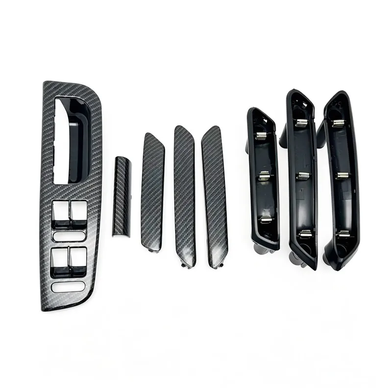 Driver Door Window Switch Bezel + Interior Door Pull Handles Set for VW PASSAT B5 1998-2005 4-Door LHD Carbon Fiber Texture
Driver Door Window Switch Bezel + Interior Door Pull Handles Set for VW PASSAT B5 1998-2005 4-Door LHD Carbon Fiber Texture