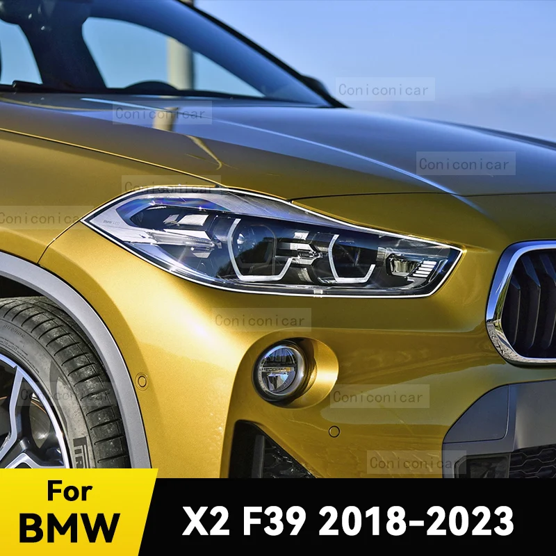 Для BMW X2 F39 2018-2023 автомобильные фары защитная пленка для переднего света прозрачный ТПУ против царапин аксессуары для фар
Для BMW X2 F39 2018-2023 автомобильные фары защитная пленка для переднего света прозрачный ТПУ против царапин аксессуары для фар