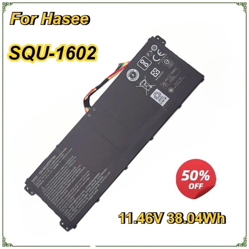 SQU-1602 30.08Wh Laptop Battery for Hasee 916Q2271H 3ICP5/57/80 X5-CP5D1 CP5S1 CP5E1 Series Tablet for LG 15U480 15U470 15UD470
SQU-1602 30.08Wh Laptop Battery for Hasee 916Q2271H 3ICP5/57/80 X5-CP5D1 CP5S1 CP5E1 Series Tablet for LG 15U480 15U470 15UD470