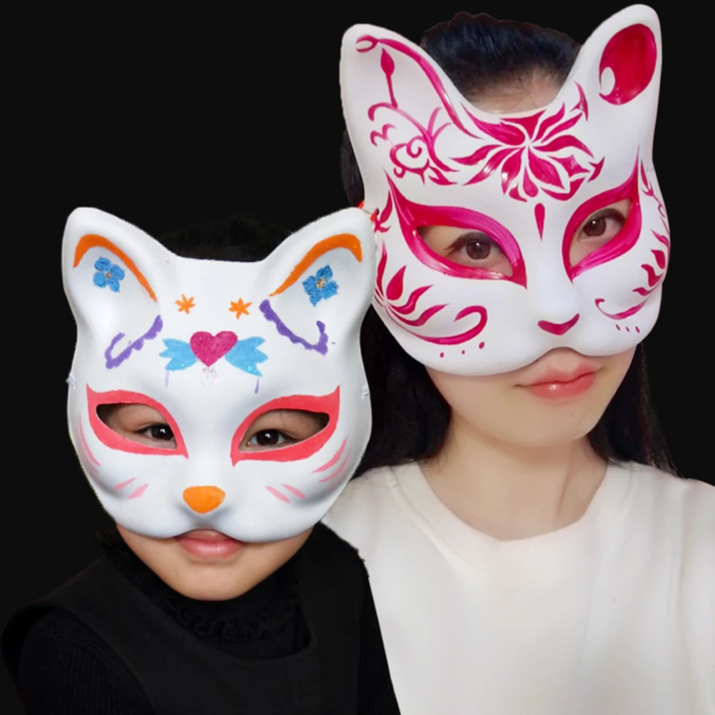 10pcs White Mask Furry Blank Pulp DIY Masquerade Props Craft Masquerade Party Cosplay Props One Size Fits All
10pcs White Mask Furry Blank Pulp DIY Masquerade Props Craft Masquerade Party Cosplay Props One Size Fits All