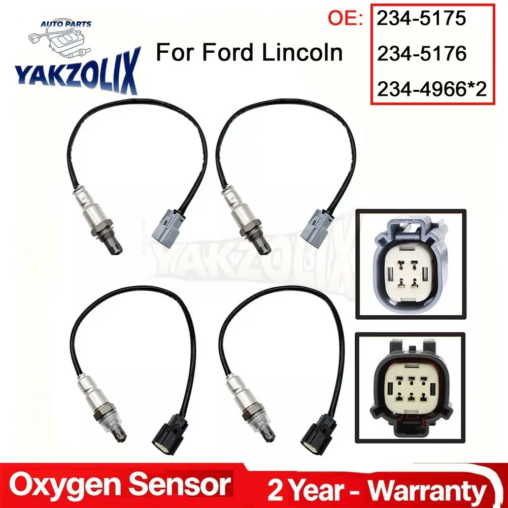 4X O2 Oxygen 02 Sensor For Ford Edge Explorer Flex Police Transit-150 Lincoln MKT MKX 3.7L Upstream Downstream 4 & 5 Wires
4X O2 Oxygen 02 Sensor For Ford Edge Explorer Flex Police Transit-150 Lincoln MKT MKX 3.7L Upstream Downstream 4 & 5 Wires
