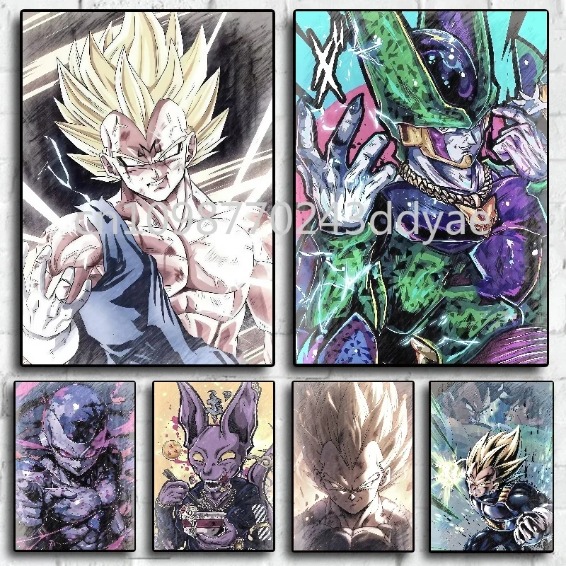 Anime Super Saiyan Dragon Ball Poster Wukong Vegeta Colorful HD Printing Canvas Painting Room Bedroom Wall Decoration Painting
Anime Super Saiyan Dragon Ball Poster Wukong Vegeta Colorful HD Printing Canvas Painting Room Bedroom Wall Decoration Painting