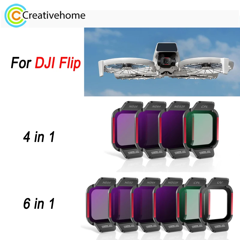 STARTRC профессиональные фильтры для DJI Flip Drone ND фильтр ND16 ND32 ND64 ND128 CPL аксессуары для УФ-фильтров для дронов
STARTRC профессиональные фильтры для DJI Flip Drone ND фильтр ND16 ND32 ND64 ND128 CPL аксессуары для УФ-фильтров для дронов