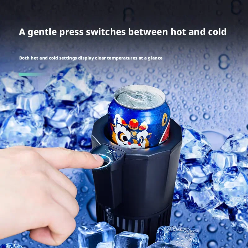 12V/24V Smart Car Hot Cold Cup Portable Mini Auto Fridge Heating Cooling Drink Mug Car Cup Holder for Travel Truck Camping
12V/24V Smart Car Hot Cold Cup Portable Mini Auto Fridge Heating Cooling Drink Mug Car Cup Holder for Travel Truck Camping