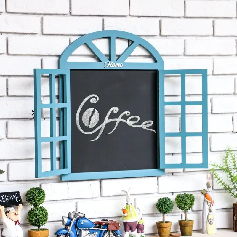 Decorative false windows for new houses The wall blackboard can be rewritten into Bulletin board Wall hanging on balcony wall
Decorative false windows for new houses The wall blackboard can be rewritten into Bulletin board Wall hanging on balcony wall