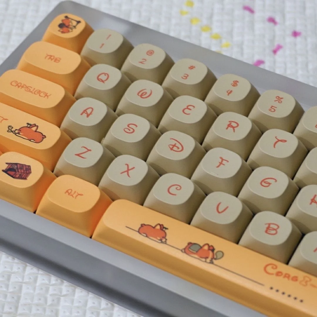 Corgi MA Height Keycap PBT Sublimation 64/68/84/87/96/100/120 Mechanical Keyboard Cap
Corgi MA Height Keycap PBT Sublimation 64/68/84/87/96/100/120 Mechanical Keyboard Cap
