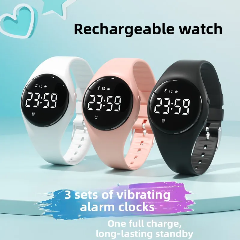 LED Digital Kids Sports Watch set Luminous Waterproof Alarm Clock Boys and Girls Student Electronic Wristwatch with Bracelet set
LED Digital Kids Sports Watch set Luminous Waterproof Alarm Clock Boys and Girls Student Electronic Wristwatch with Bracelet set