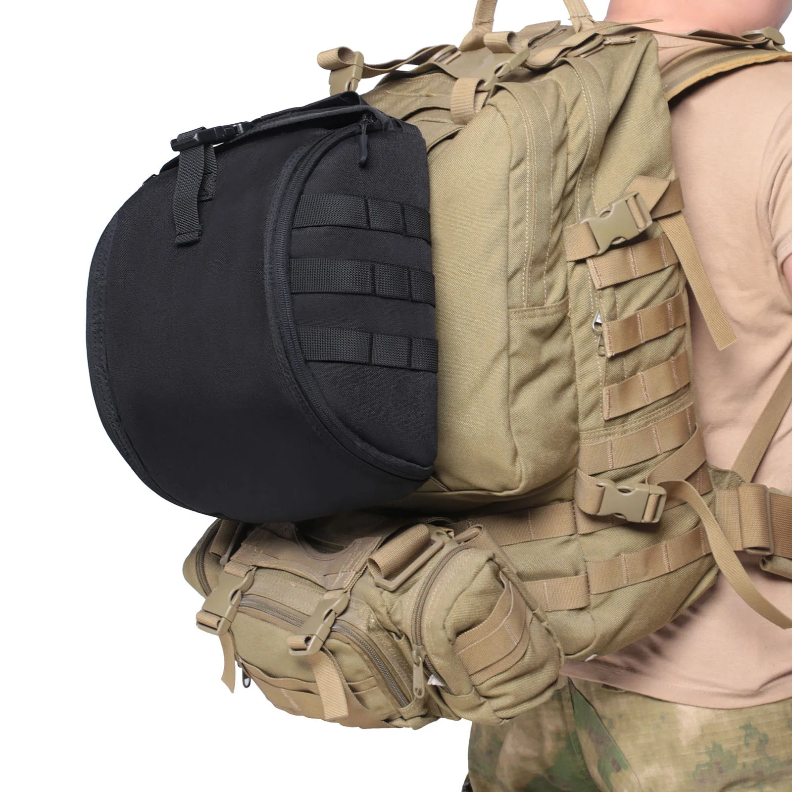 Outdoor Helmet Bag Mask Cover Airsoft FAST MICH Helmet Storage Molle Bag Large Capacity for Outdoor Hunting Sports
Outdoor Helmet Bag Mask Cover Airsoft FAST MICH Helmet Storage Molle Bag Large Capacity for Outdoor Hunting Sports