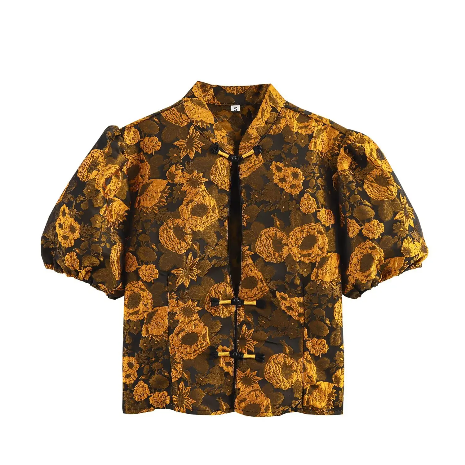 2025 Spring New Women's T Shirt Orange Jacquard Tees European Style Simple and Versatile Casual New Jacquard Bubble Top
2025 Spring New Women's T Shirt Orange Jacquard Tees European Style Simple and Versatile Casual New Jacquard Bubble Top