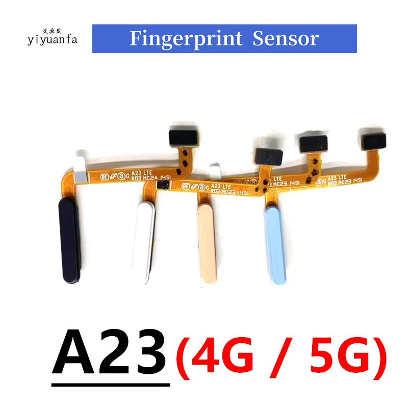 For Samsung Galaxy A23 4G 5G A235 A236 Fingerprint Sensor Scanner Touch ID Connect Return Key Recognition Sensor Flex Cable
For Samsung Galaxy A23 4G 5G A235 A236 Fingerprint Sensor Scanner Touch ID Connect Return Key Recognition Sensor Flex Cable