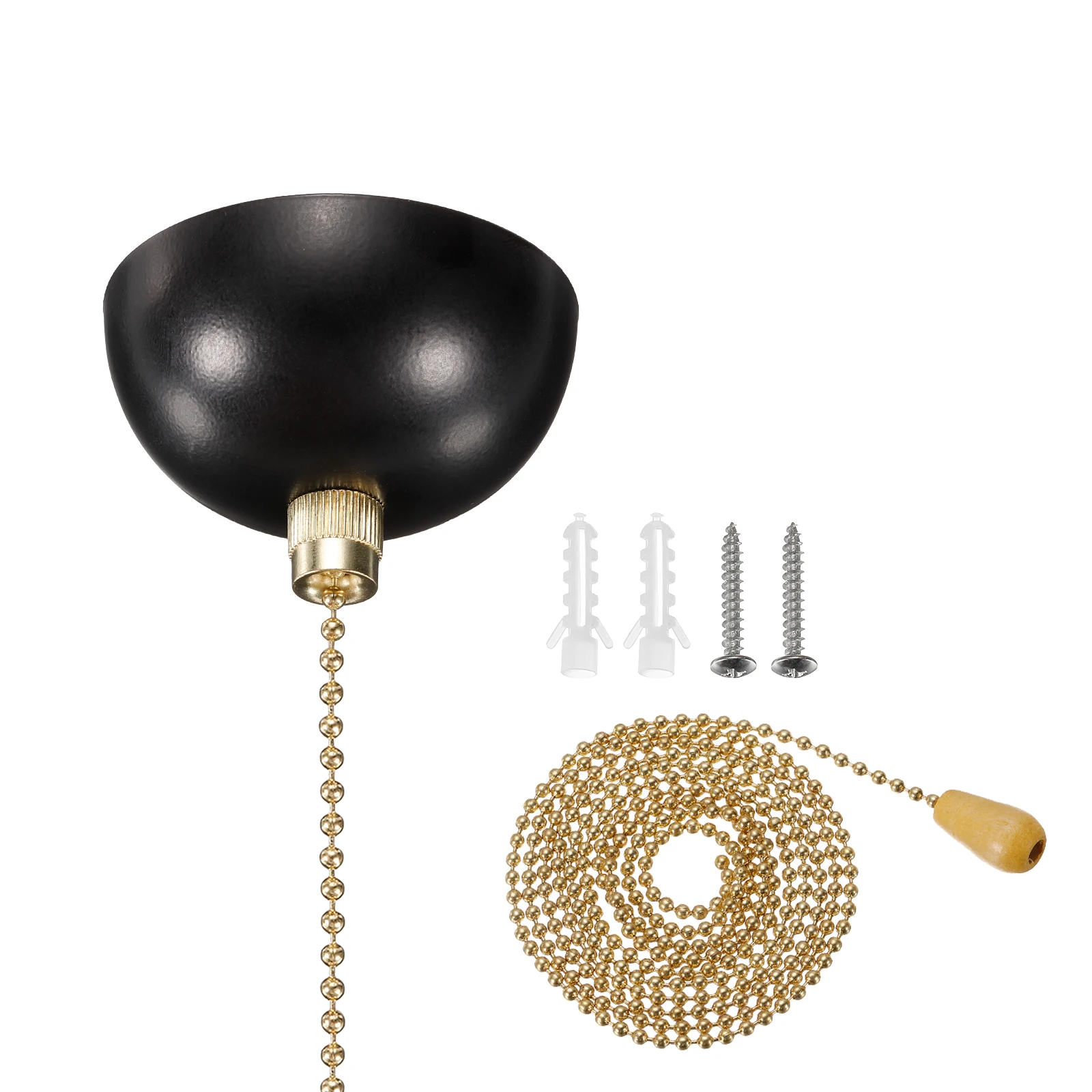1/2Pcs Pull Chain Switch On-Off Hemisphere Cover for Wall Lamp Ceiling Lamp DIY Lighting Assembly Ceiling Fan Wall Light Switch
1/2Pcs Pull Chain Switch On-Off Hemisphere Cover for Wall Lamp Ceiling Lamp DIY Lighting Assembly Ceiling Fan Wall Light Switch