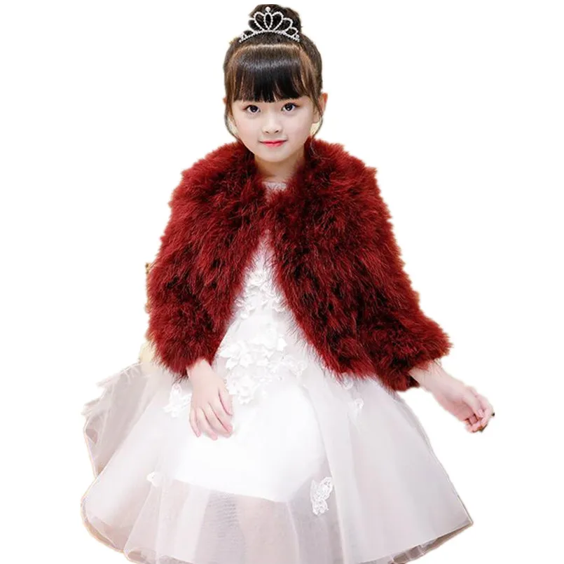New 2025 Women Children Girl Winter Natural 100% Ostrich Feather Turkey Fur Coat Wedding flower girl Jacket
New 2025 Women Children Girl Winter Natural 100% Ostrich Feather Turkey Fur Coat Wedding flower girl Jacket