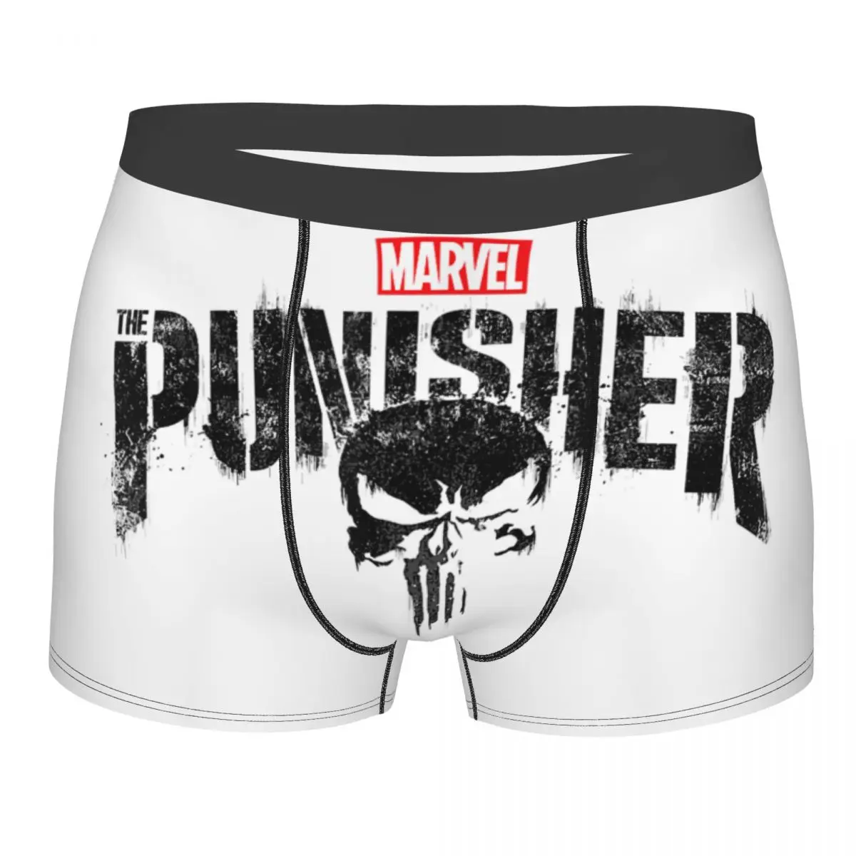 The Punisher Skull Logo Men Underwear Comic Daredevil Boxer Briefs Shorts Panties Sexy Breathable Underpants for Male S-XXL
The Punisher Skull Logo Men Underwear Comic Daredevil Boxer Briefs Shorts Panties Sexy Breathable Underpants for Male S-XXL