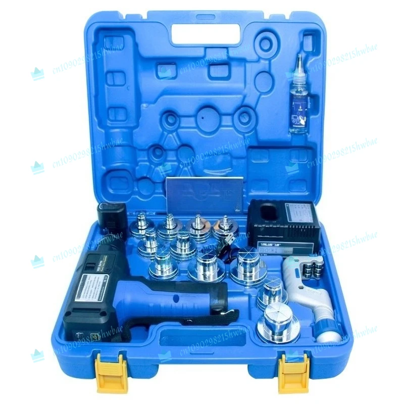 Electric Lithium Flaring Kit VEE-2 For Copper Pipe Tube Expander Swaging Tool Refrigeration Tools
Electric Lithium Flaring Kit VEE-2 For Copper Pipe Tube Expander Swaging Tool Refrigeration Tools