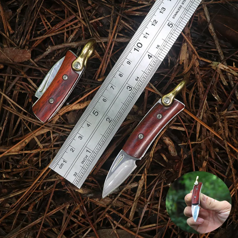 Outdoor Portable Mini Knife Multifunctional Outdoor Folding Knife Brass Keychain EDC Tool
Outdoor Portable Mini Knife Multifunctional Outdoor Folding Knife Brass Keychain EDC Tool