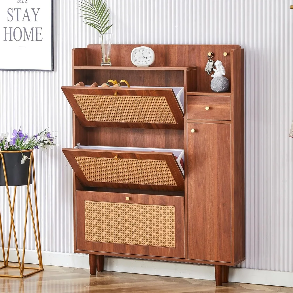 Starjoy Natural Rattan Shoe Cabinet,Modern Simple Storage Cabinet Japanese Rattan Shoe Cabinet,Freestanding Shoe Rack With Mirro
Starjoy Natural Rattan Shoe Cabinet,Modern Simple Storage Cabinet Japanese Rattan Shoe Cabinet,Freestanding Shoe Rack With Mirro