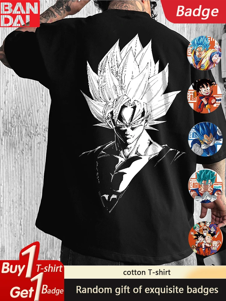 Dragon Ball японская анимация GOKU Majin Buu периферийная футболка летняя мужская и женская с круглым вырезом свободные хлопковые с короткими рукавами
Dragon Ball японская анимация GOKU Majin Buu периферийная футболка летняя мужская и женская с круглым вырезом свободные хлопковые с короткими рукавами