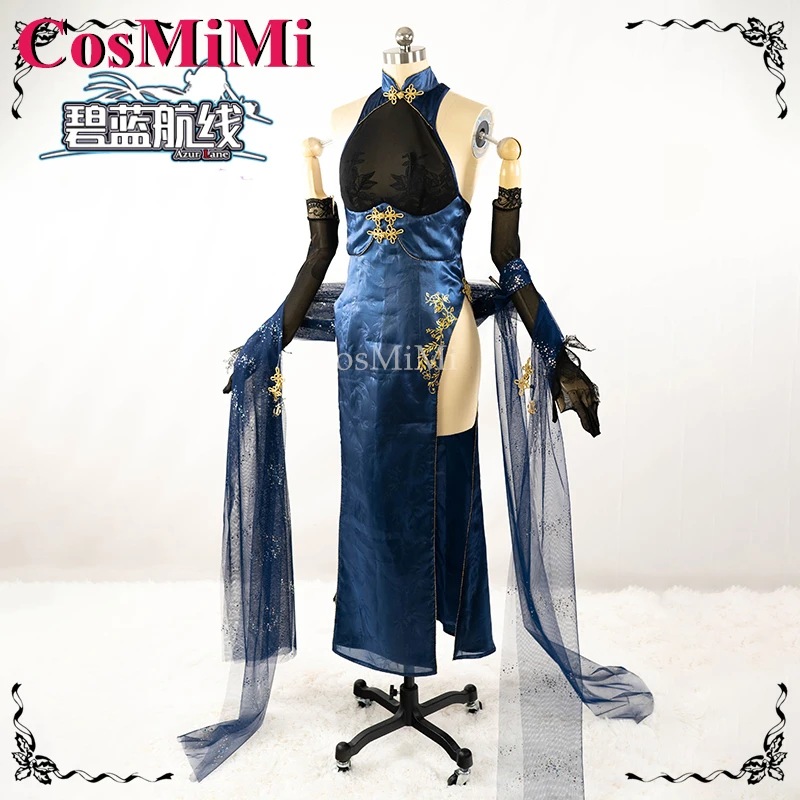 CosMiMi Game Azur Lane USS Новый трикотаж Косплей Костюм Милое платье Cheongsam с высоким разрезом Женская карнавальная вечеринка Одежда для ролевых игр
CosMiMi Game Azur Lane USS Новый трикотаж Косплей Костюм Милое платье Cheongsam с высоким разрезом Женская карнавальная вечеринка Одежда для ролевых игр