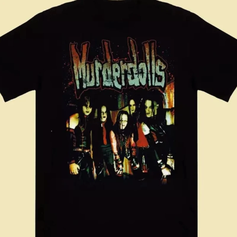 American Vintage Murderdolls Band Black Unisex Cotton T-Shirt Summer New Vintage Fashion Men's and Women's Streetwear
American Vintage Murderdolls Band Black Unisex Cotton T-Shirt Summer New Vintage Fashion Men's and Women's Streetwear