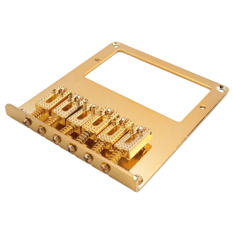 Top-6 Roller Saddle 6 String Humbucker Guitar Bridge For Tele Telecaster Guitar (Gold)
Top-6 Roller Saddle 6 String Humbucker Guitar Bridge For Tele Telecaster Guitar (Gold)