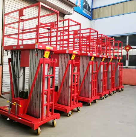 Customized Remote-Controlled CE Certified Telescopic Electric Aluminum Alloy Dual-Mast Lift Platform For Hotels
Customized Remote-Controlled CE Certified Telescopic Electric Aluminum Alloy Dual-Mast Lift Platform For Hotels
