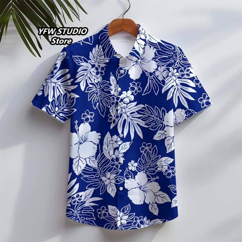 Hawaiian Shirt Tropical Leaf Floral 3D Printed Clothingmen Beach Casual Short Sleeve Button down Shirts for Summer Vacation
Hawaiian Shirt Tropical Leaf Floral 3D Printed Clothingmen Beach Casual Short Sleeve Button down Shirts for Summer Vacation
