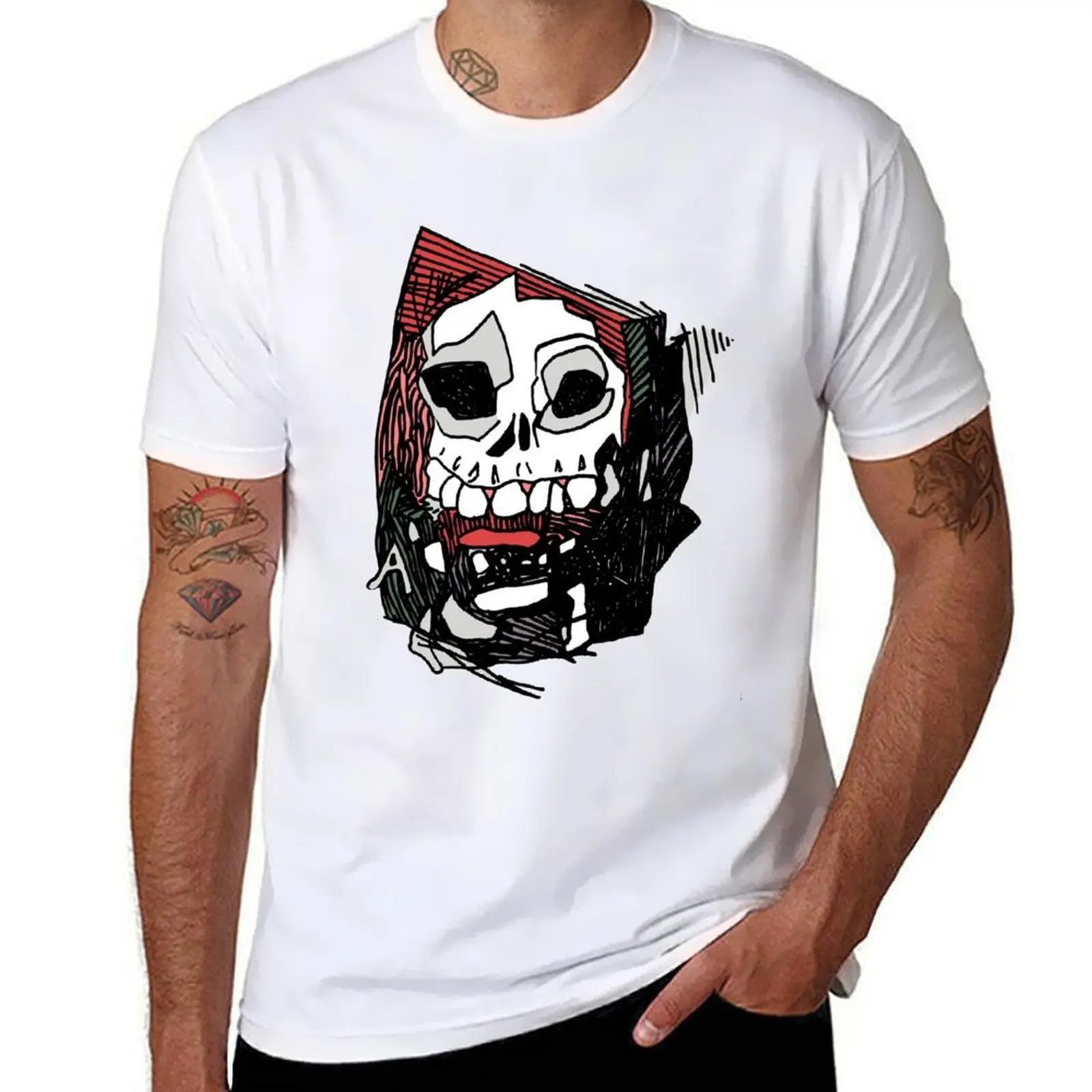 Punk Skull T-Shirt funny t shirts dark humor man t shirt heavy cotton T-Shirt
Punk Skull T-Shirt funny t shirts dark humor man t shirt heavy cotton T-Shirt